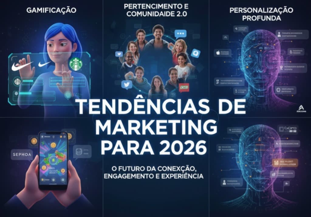 Tendências de Marketing para 2026: O Futuro da Conexão, Engajamento e Experiência